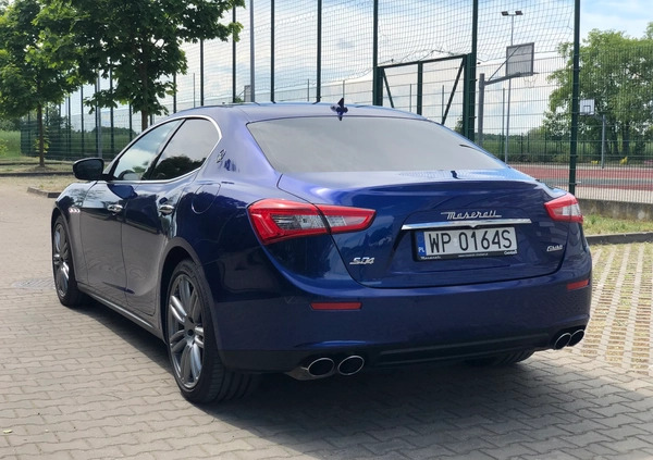 Maserati Ghibli cena 135000 przebieg: 33000, rok produkcji 2016 z Płock małe 232